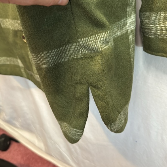 NWT Sonoma Green Plaid Shacket in Size 0X, 1X, 2X, 4X - Picture 8 of 16